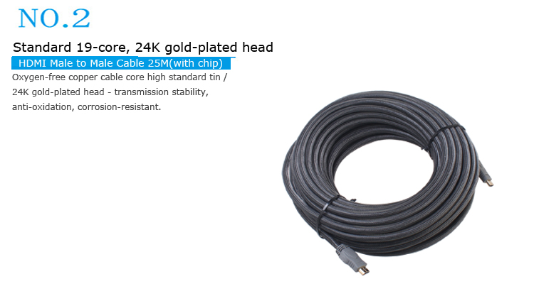 hdmi cable with chip