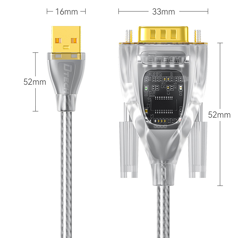Câble série USB vers RS232
