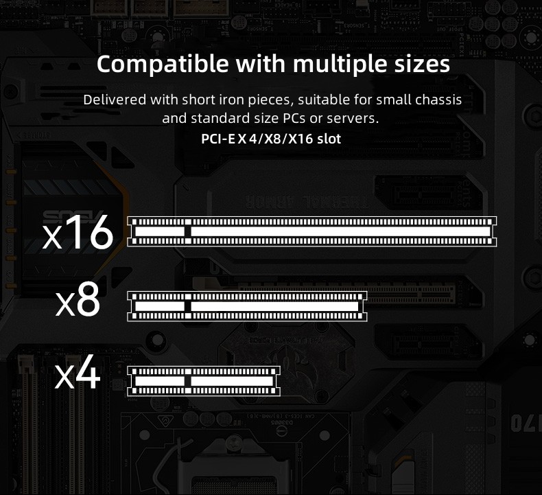 Carte d'extension PCI-E vers 4 ports SATA3.0