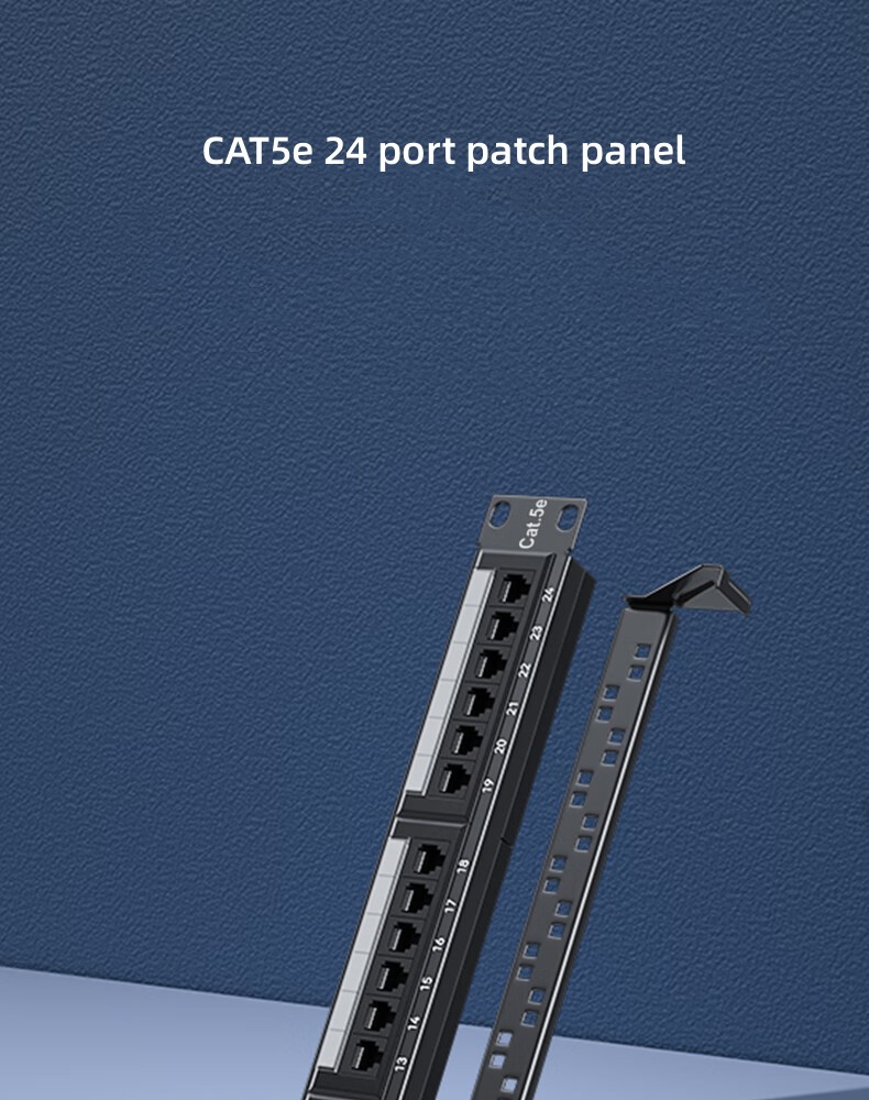 Répartiteur CAT5e 24 ports