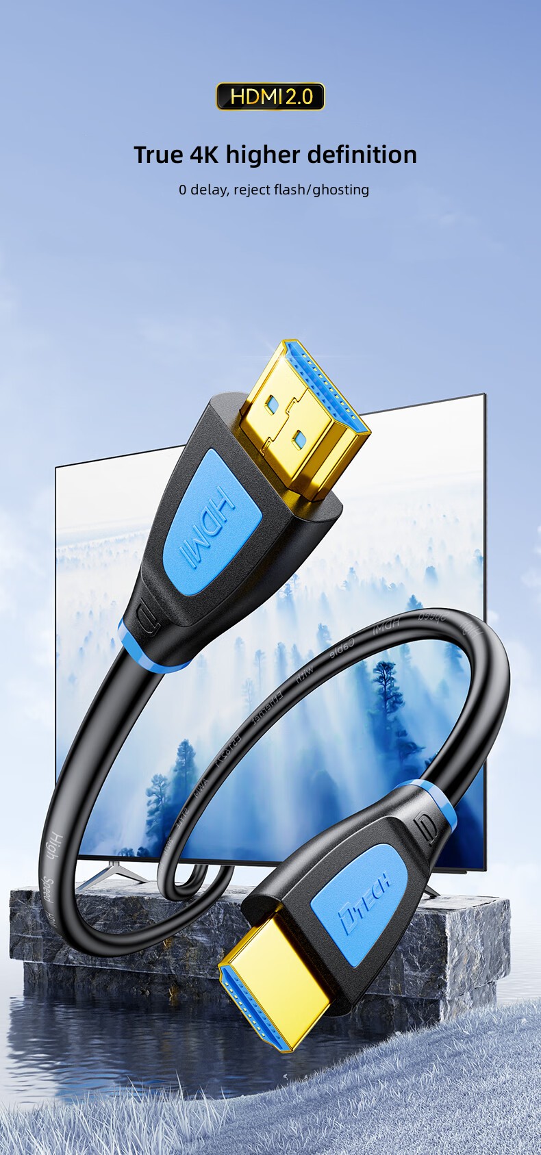 Câble HDMI 2.0 4K