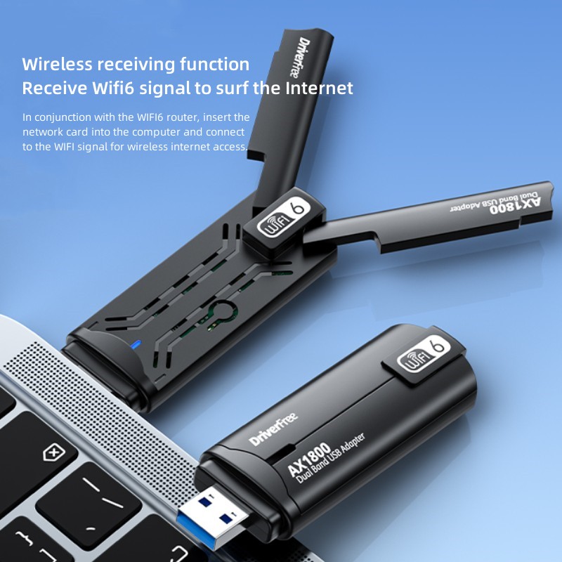 Adaptateur USB double bande 1 800 M