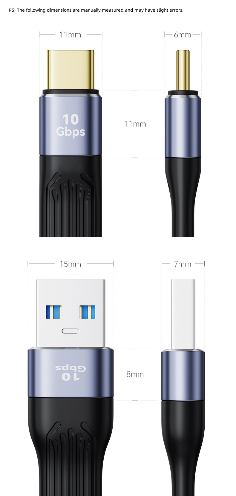 Câble de données multifonctionnel USB3.1