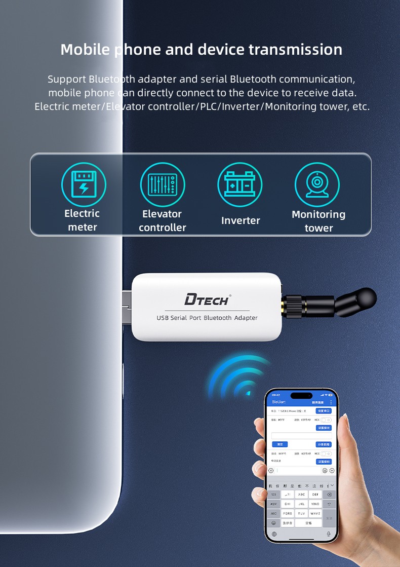 Adaptateur BT pour port série USB