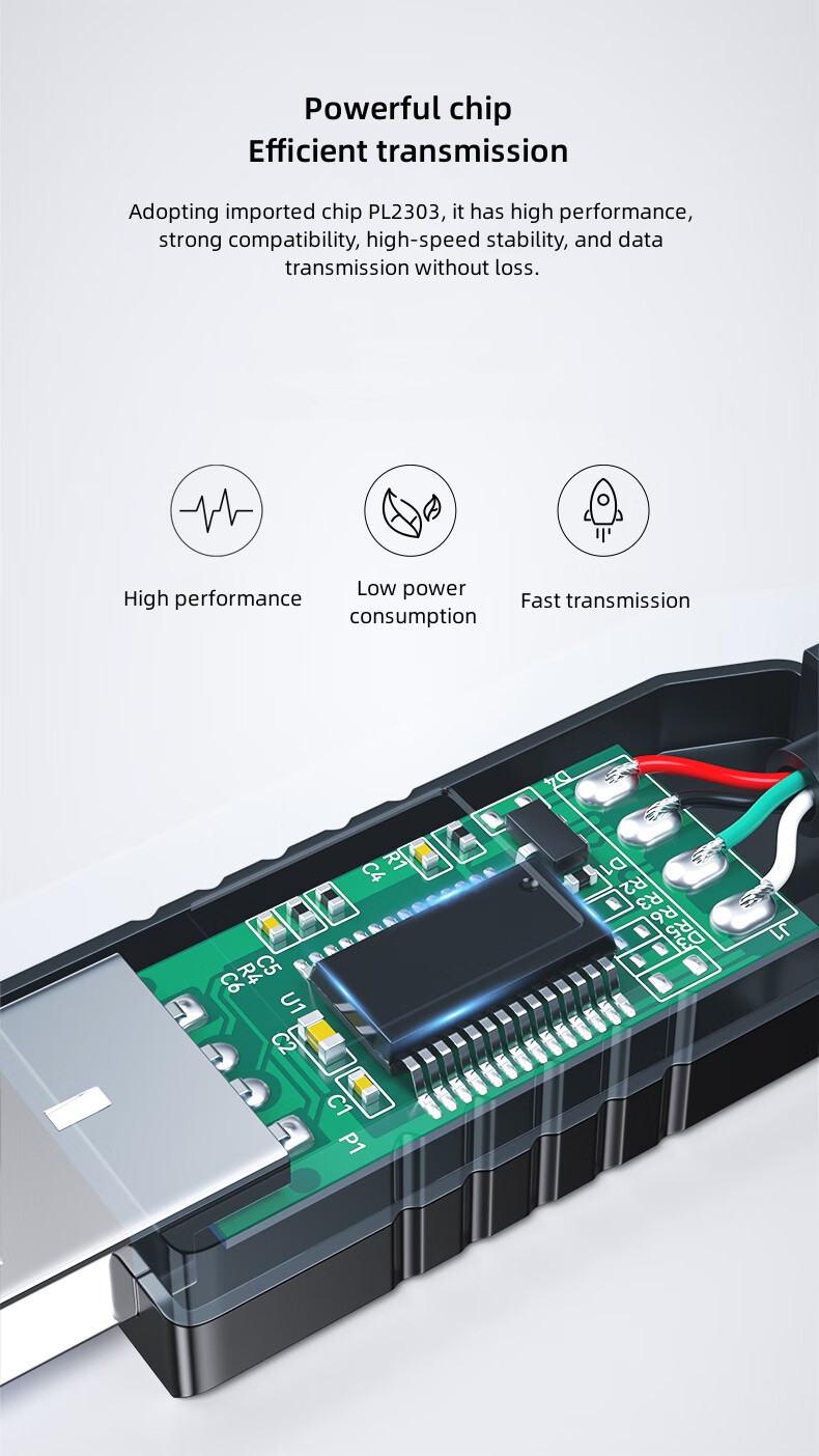 Câble série USB vers RJ45 RS485