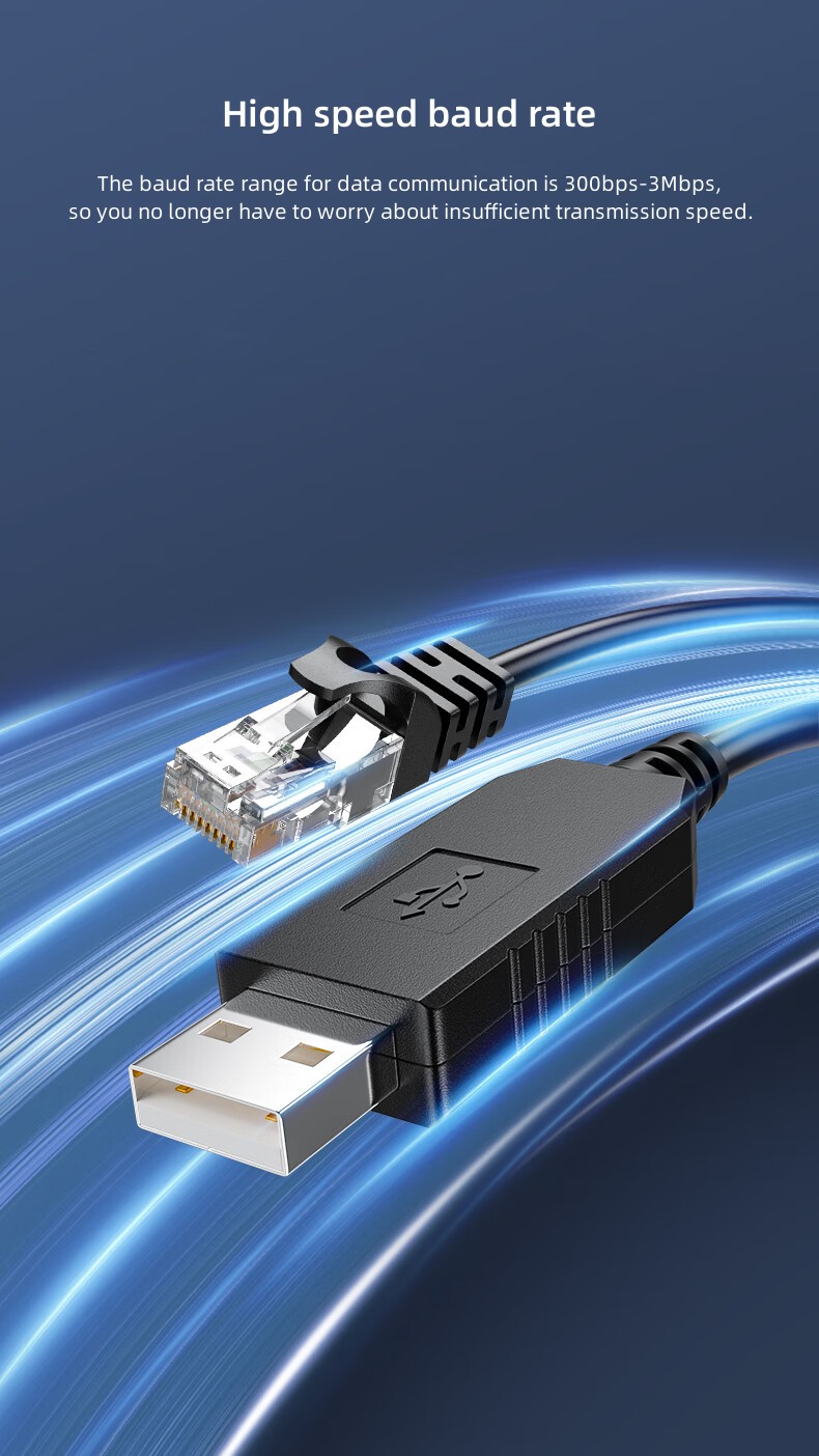 Câble série USB vers RJ45 RS485