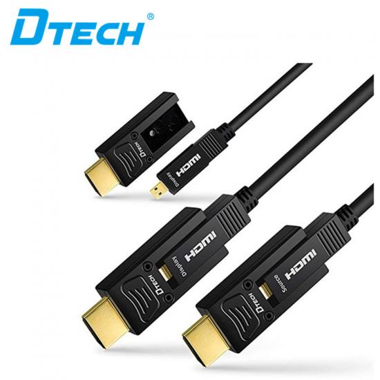 haute qualité  DTECH  DT-H311  HDMI  typeD-A  16m câble fibre 