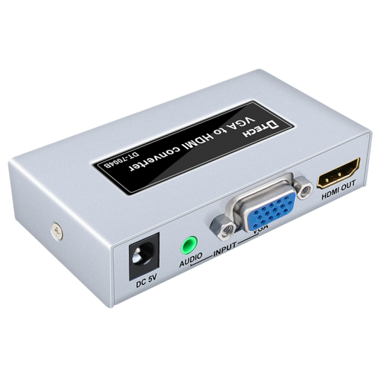 haute qualité  DTECH  DT-7004B  VGA vers HDMI  HD instructions du convertisseur 