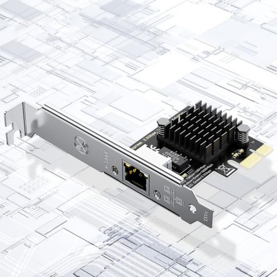 Carte réseau PCI-E vers 2,5G Gigabit