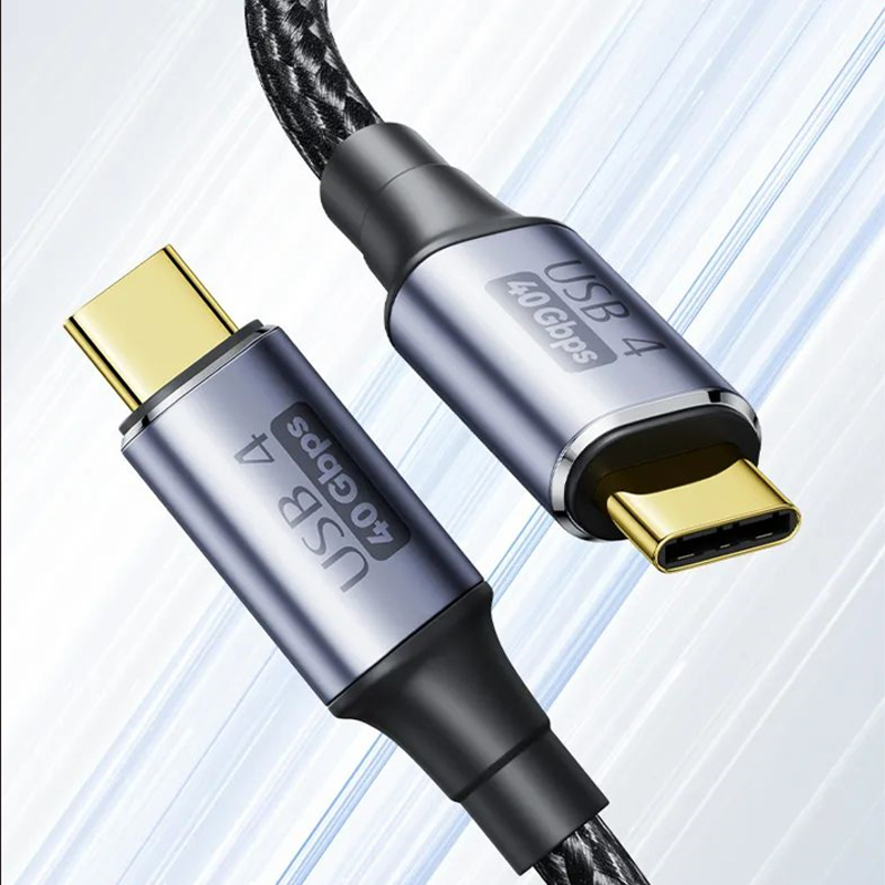 Quelle est la résistance du câble complet DTECH USB4 ? C'est à la fois une ligne de recharge rapide ! C'est aussi une ligne de transmission de données à haut débit ! Ou câble de projection ultra-clair.