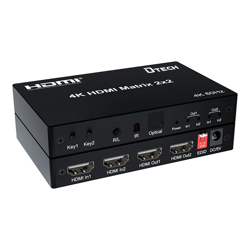 HDMI Matrix 2-in 2-out facilite l'expérience multimédia