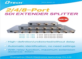 nouveau produit:  DT-7302  7304  7308  SDI  prolongateur séparateur
